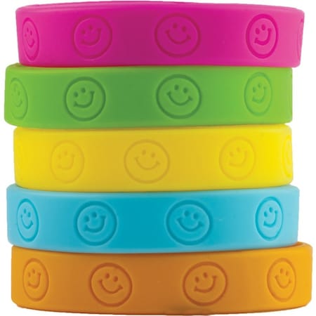 Teacher Created Resources Happy Faces Wristbands, PK60 TCR6550